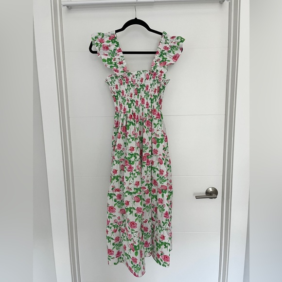 Hill House Home Ellie Nap Dress Pink Rose Poplin - Picture 2 of 5